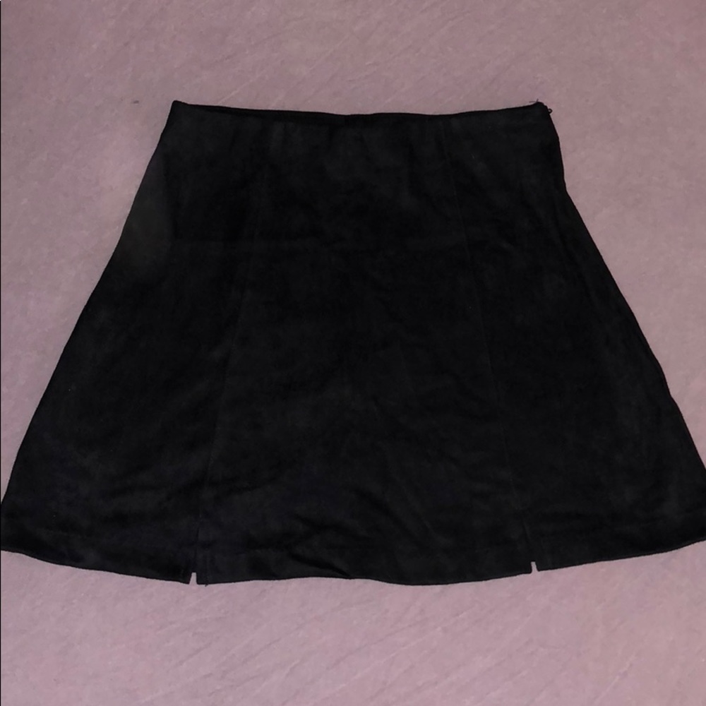 Brandy Melville suede skirt